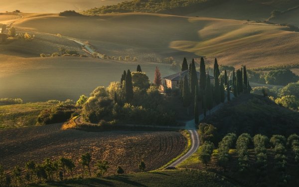 Photography Tuscany Landscape Italy HD Wallpaper | Background Image