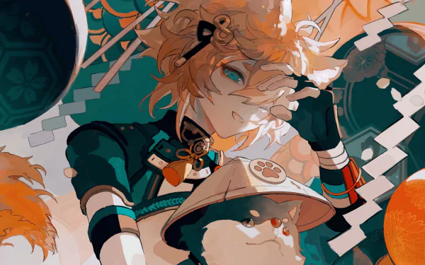 Gorou (Genshin Impact) video game Genshin Impact HD Desktop Wallpaper | Background Image