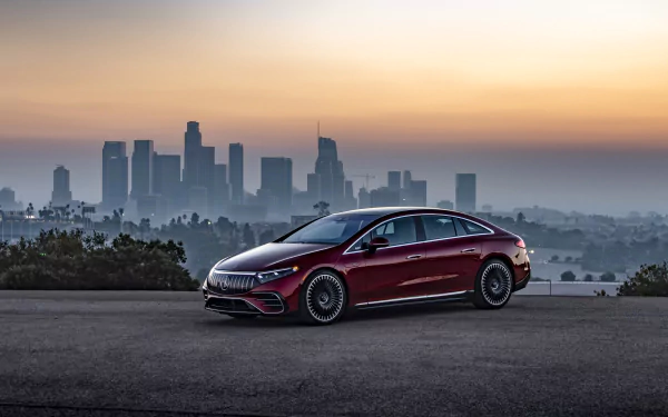 electric car Mercedes-AMG EQS 53 4MATIC vehicle Mercedes-AMG E 53 HD Desktop Wallpaper | Background Image