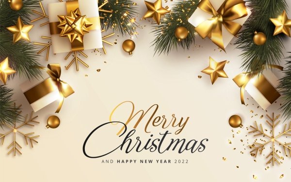 Holiday Christmas Merry Christmas Gift HD Wallpaper | Background Image
