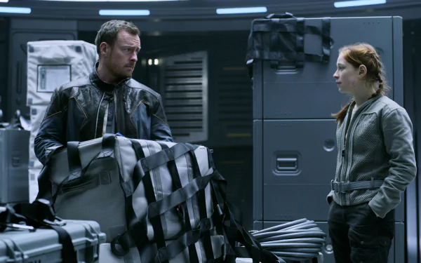 John Robinson Toby Stephens Penny Robinson Mina Sundwall TV Show Lost In Space HD Desktop Wallpaper | Background Image
