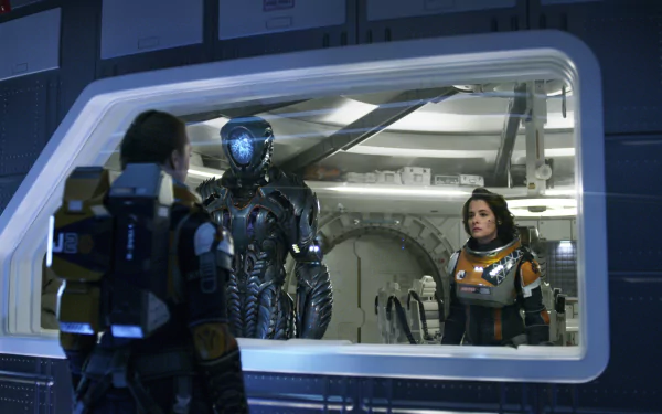 Dr. Zachary Smith Parker Posey TV Show Lost In Space HD Desktop Wallpaper | Background Image