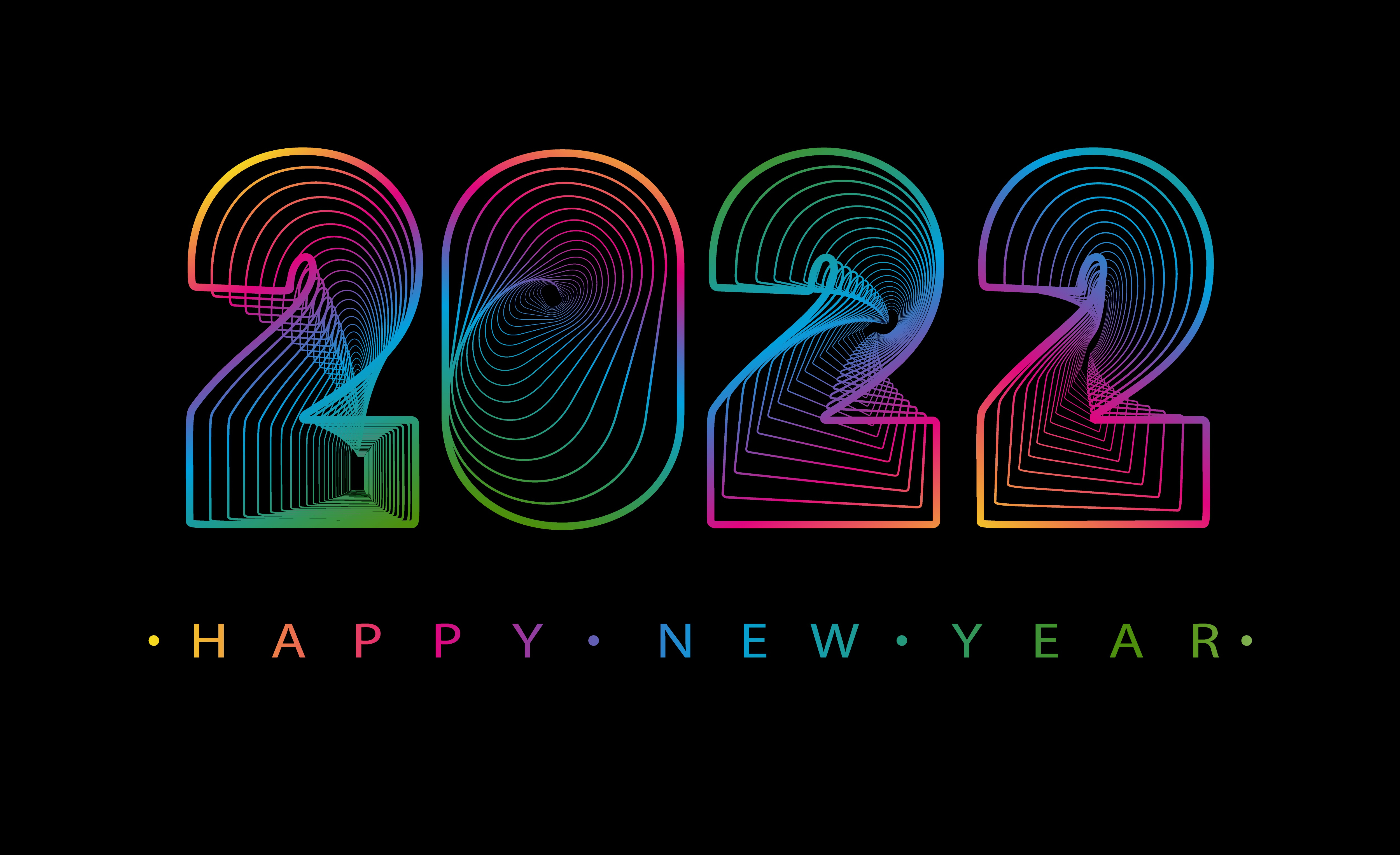 Holiday New Year 2022 HD Wallpaper | Background Image
