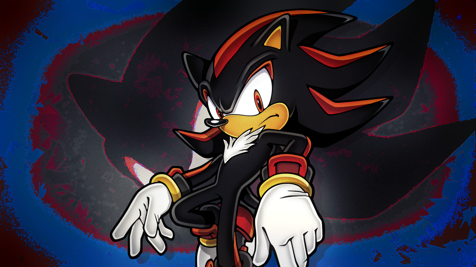 Shadow the Hedgehog from Sonic Adventure 2 by Light-Rock