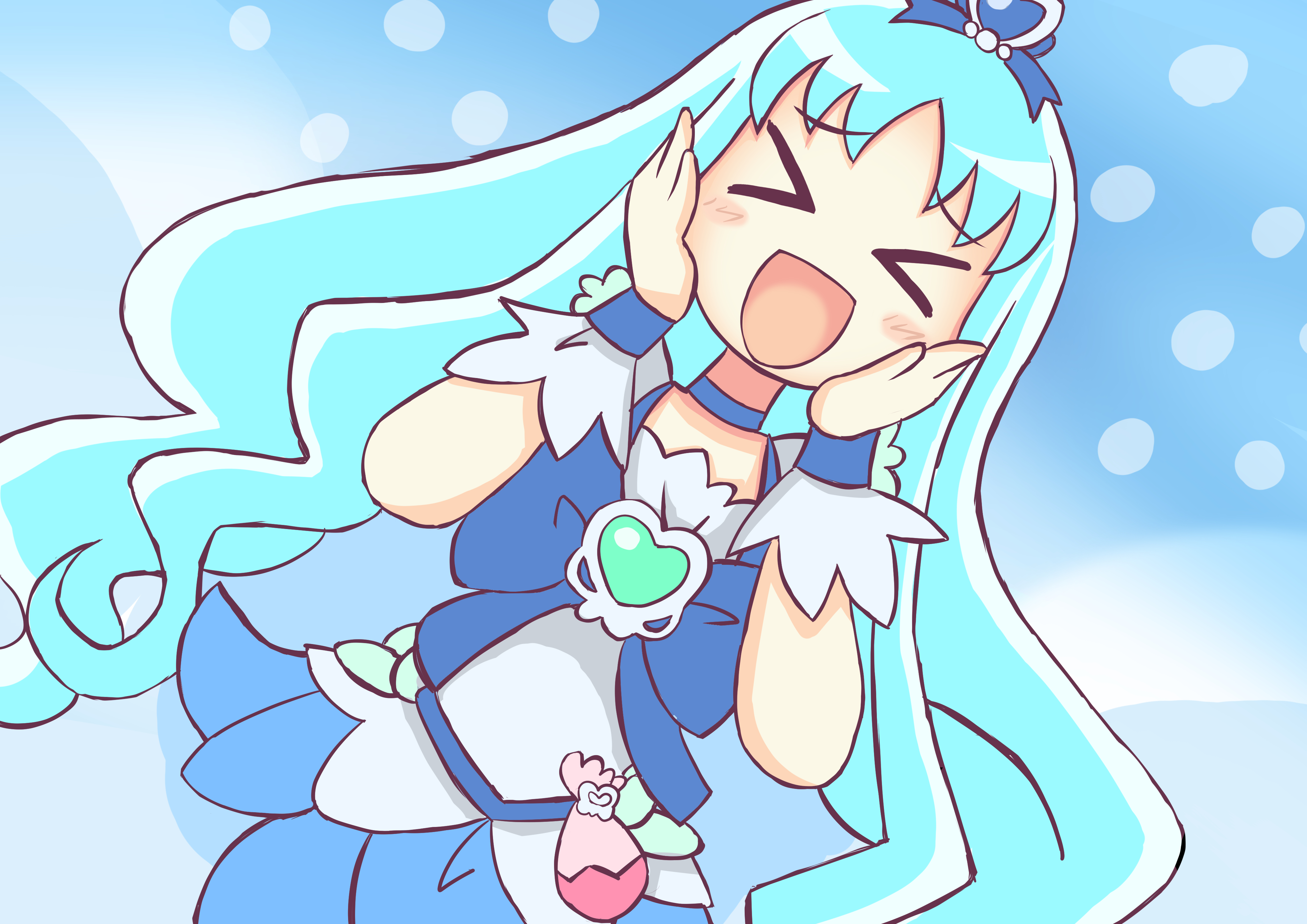 Anime Heartcatch Precure! HD Wallpaper | Background Image