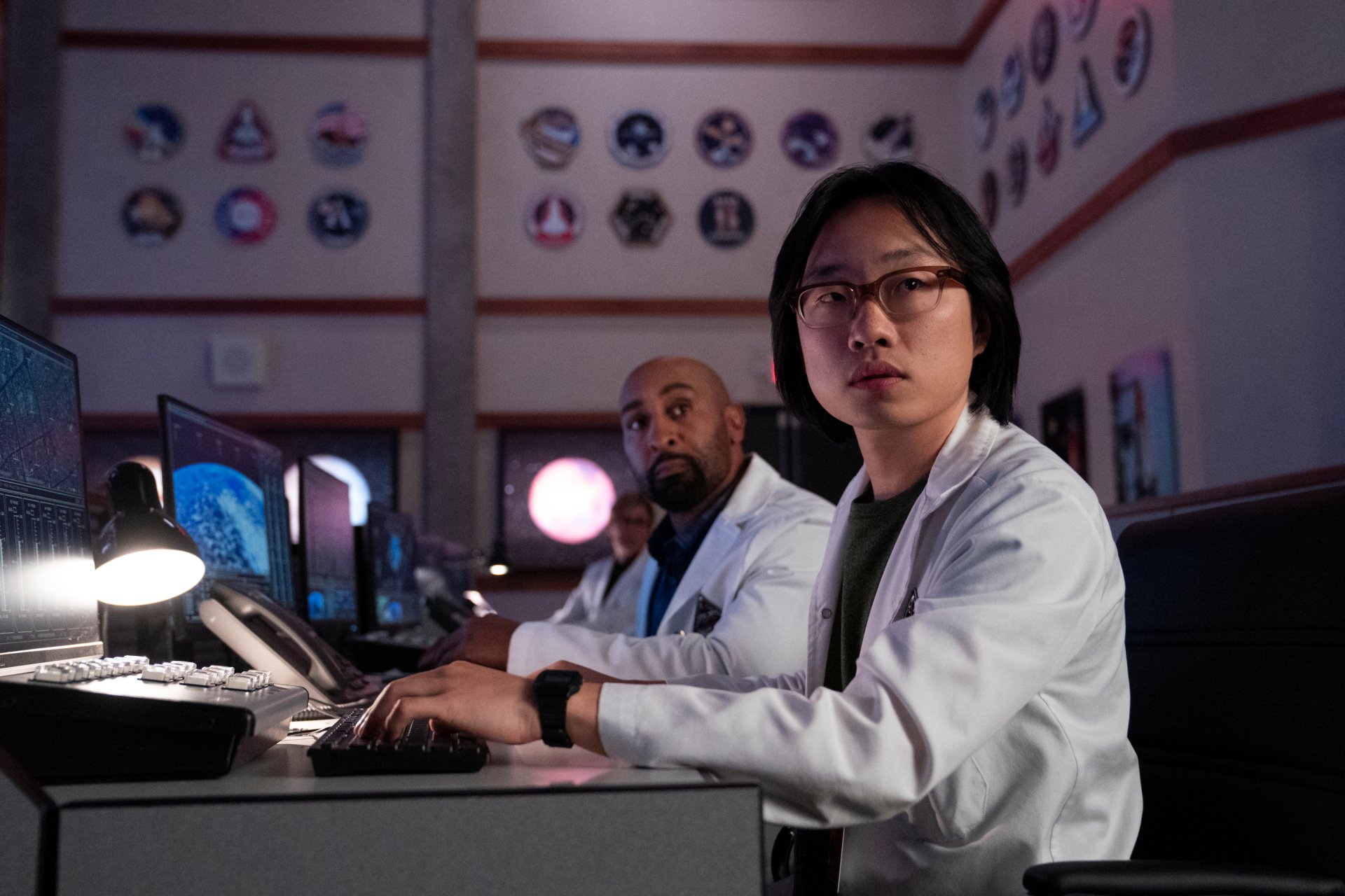 Download Jimmy O. Yang Chan Kaifang TV Show Space Force HD Wallpaper