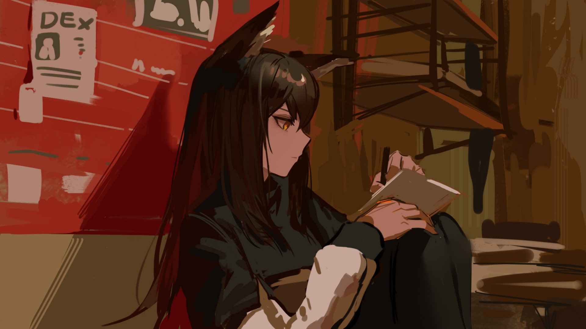 Download Texas (Arknights) Video Game Arknights HD Wallpaper