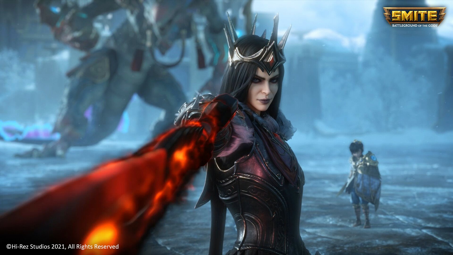 Download Morgan Le Fay (Smite) Video Game Smite HD Wallpaper