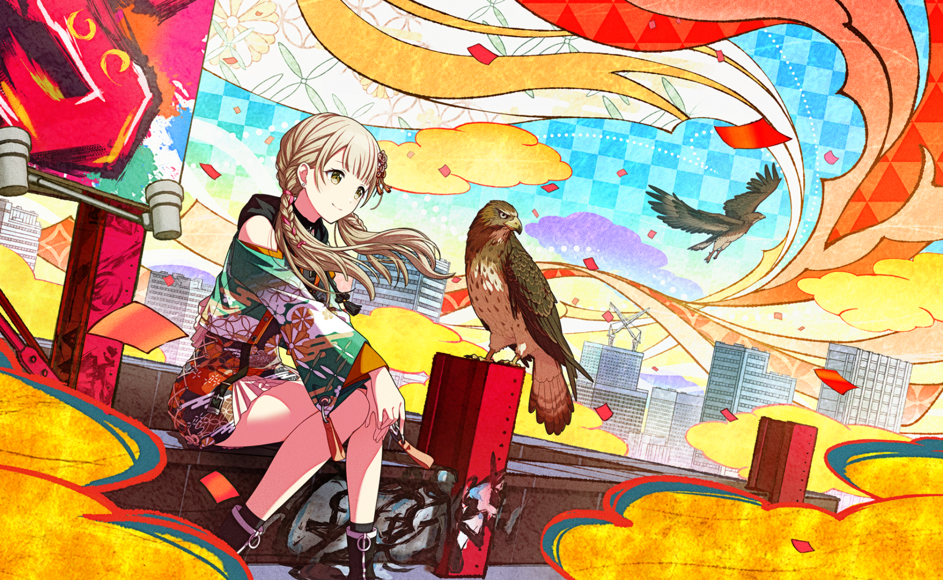 Download Falcon Azusawa Kohane Video Game Project Sekai: Colorful Stage! Feat. Hatsune Miku HD Wallpaper