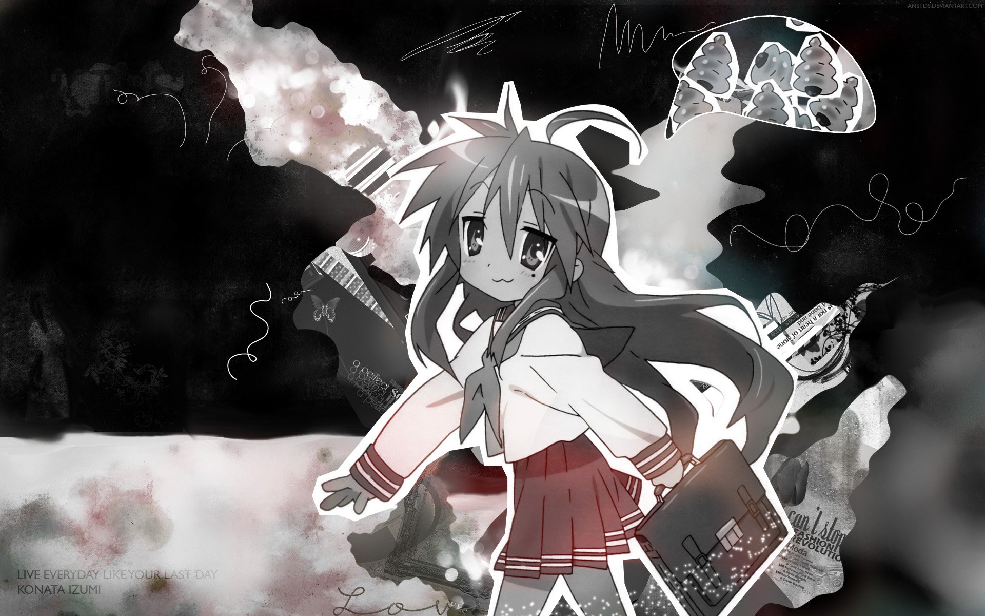 Download Anime Lucky Star HD Wallpaper