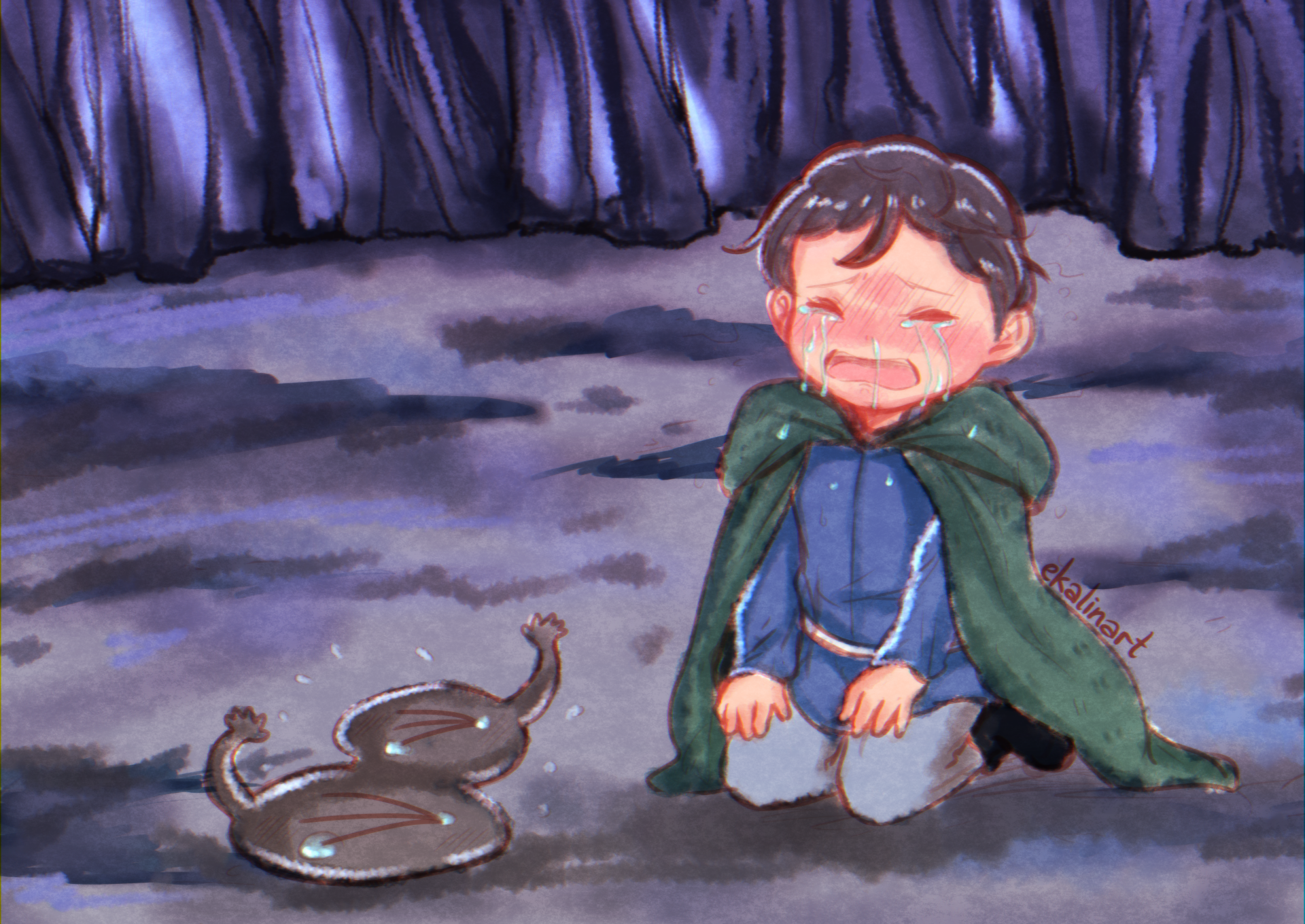 Download Kage (Ranking Of Kings) Bojji (Ranking Of Kings) Anime Ranking Of Kings 4k Ultra HD Wallpaper by ekalinart