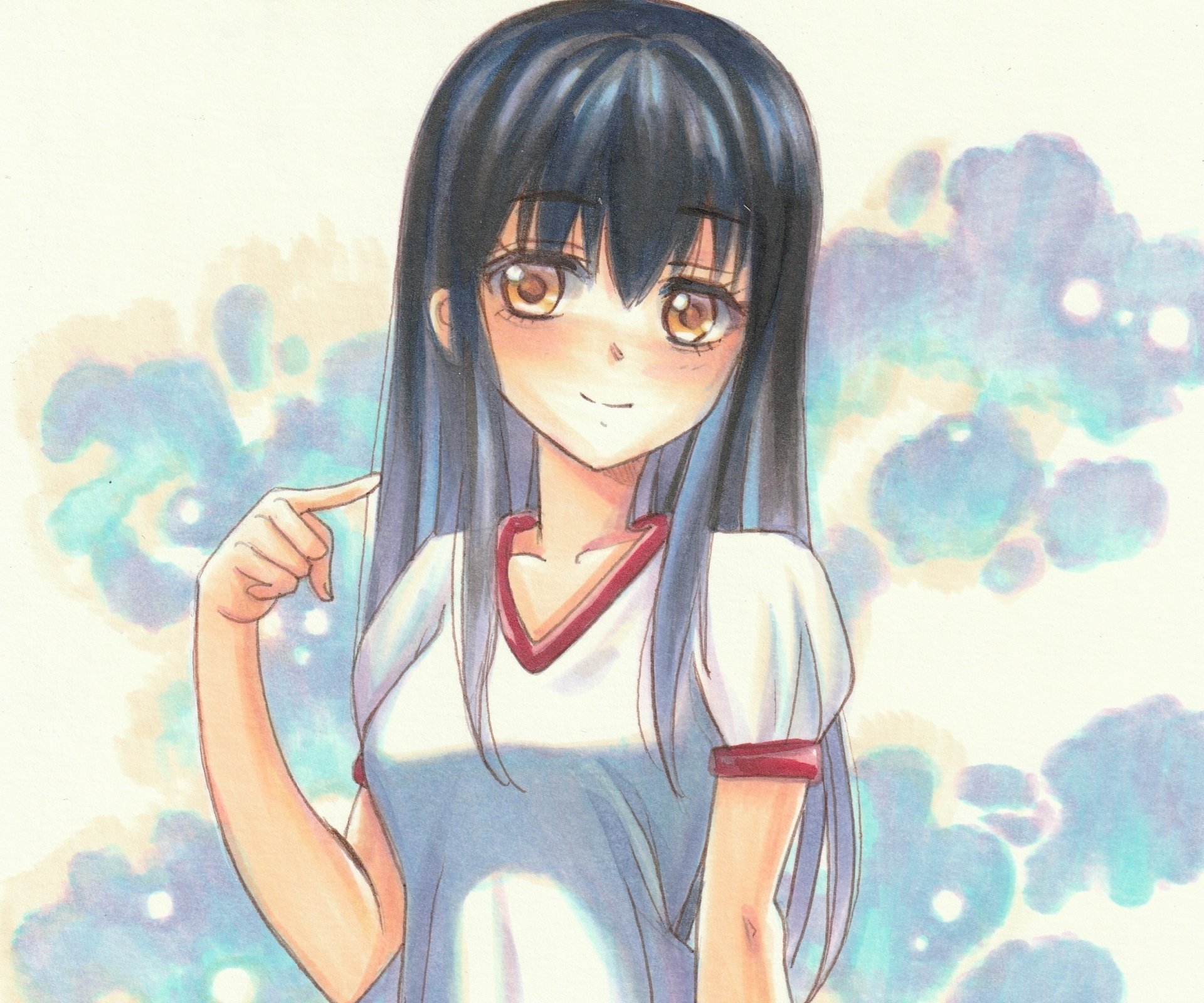 Download Miko Yotsuya Anime Mieruko-chan HD Wallpaper