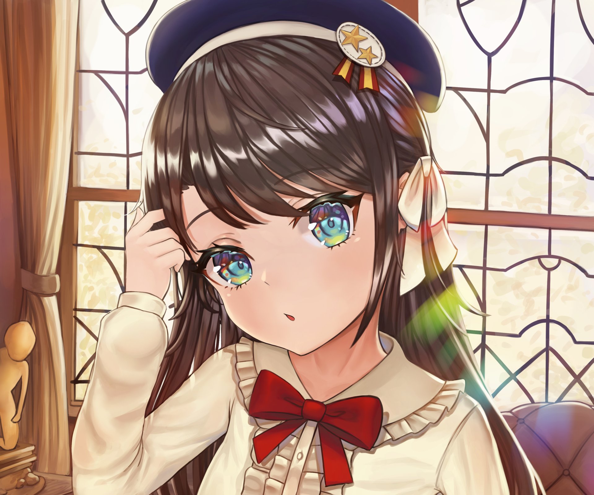 Download Hololive Oozora Subaru Anime Virtual Youtuber HD Wallpaper