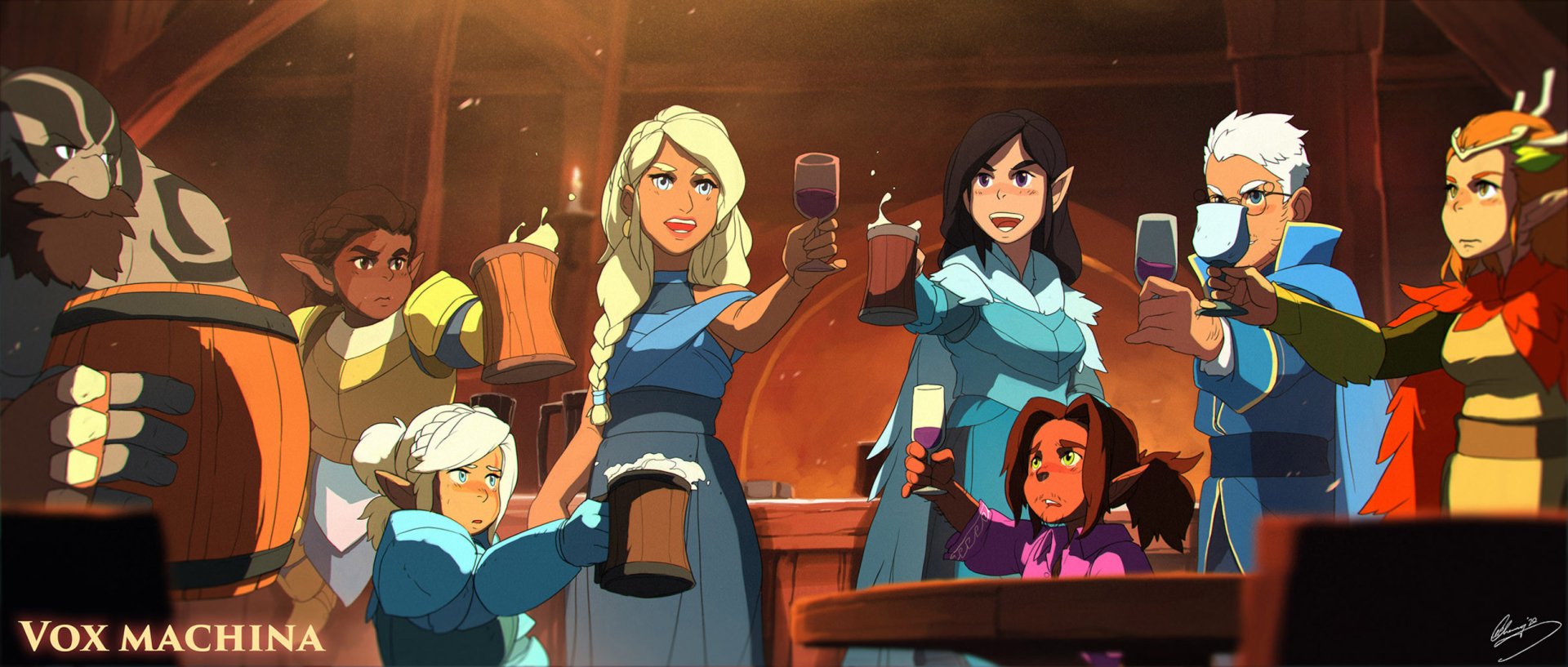 Download TV Show The Legend Of Vox Machina HD Wallpaper