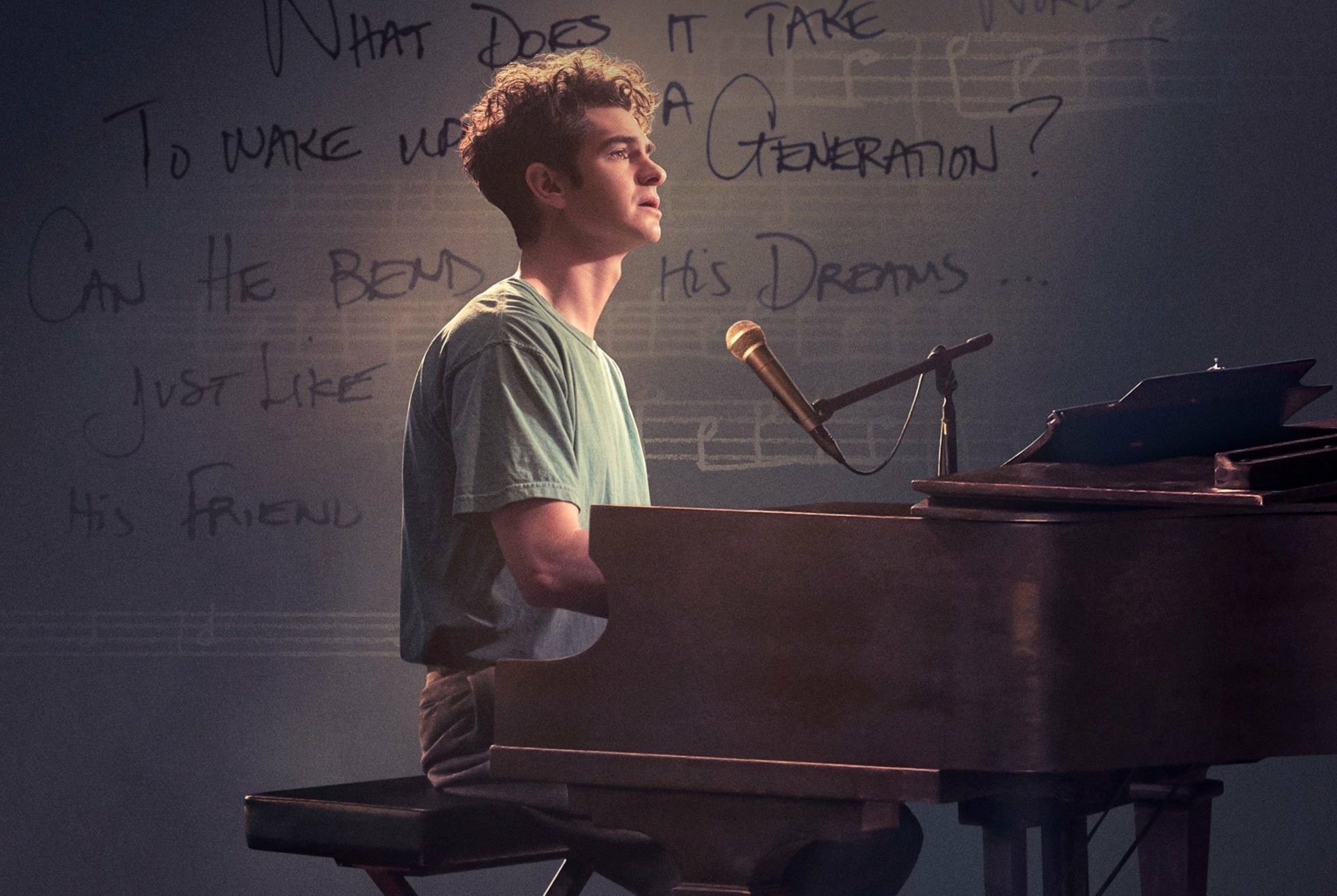 Download Andrew Garfield Movie Tick, Tick...BOOM! HD Wallpaper