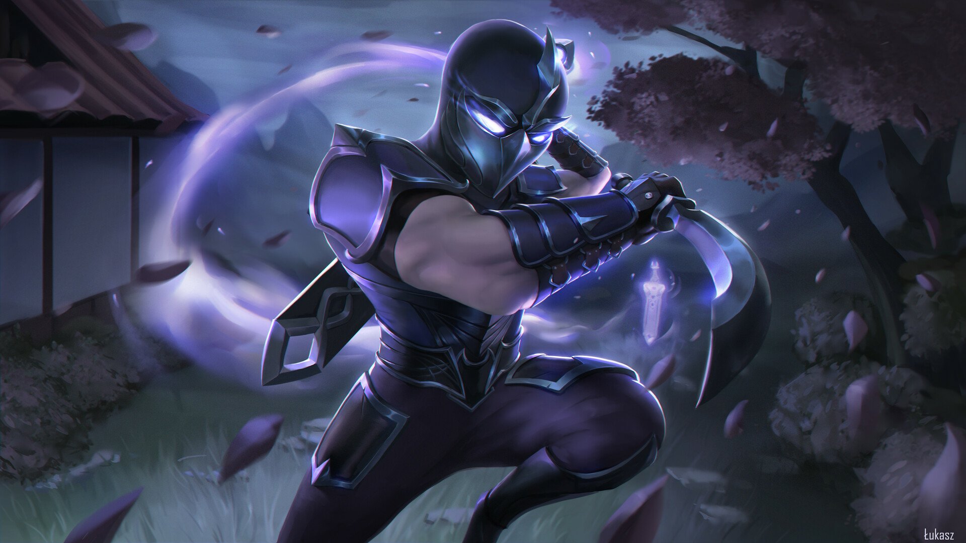 Download Shen (League Of Legends) Video Game League Of Legends HD Wallpaper by Łukasz Starczewski