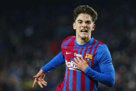 Gavi (Soccer Player) Sports HD Desktop Wallpaper | Background Image