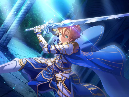 Blue Rose Sword (Sword Art Online) Eugeo (Sword Art Online) Anime Sword Art Online HD Desktop Wallpaper | Background Image