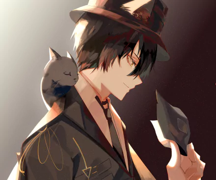 Phantom (Arknights) video game Arknights HD Desktop Wallpaper | Background Image