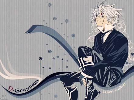 Allen Walker Anime D.Gray-man HD Desktop Wallpaper | Background Image