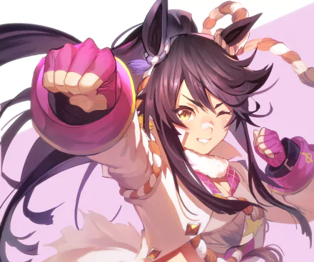 Narita Brian Anime Uma Musume: Pretty Derby HD Desktop Wallpaper | Background Image