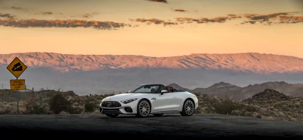 cabriolet Mercedes-AMG SL 55 4MATIC vehicle Mercedes-AMG SL HD Desktop Wallpaper | Background Image