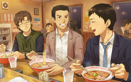 Toji Suzuhara Shinji Ikari Kensuke Aida Anime Neon Genesis Evangelion HD Desktop Wallpaper | Background Image