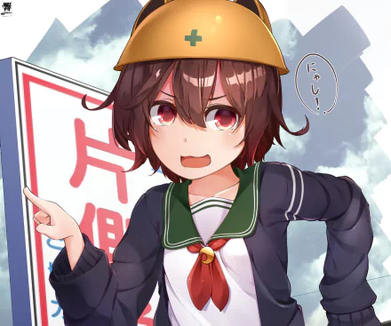 Mutsuki (Kancolle) Anime Kantai Collection HD Desktop Wallpaper | Background Image