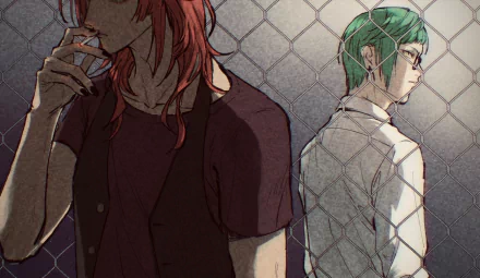 Lico (BlackStar) Hari (BlackStar) video game BlackStar ~Theater Starless~ HD Desktop Wallpaper | Background Image