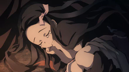 Nezuko Kamado Anime Demon Slayer: Kimetsu no Yaiba HD Desktop Wallpaper | Background Image