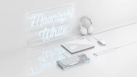 neon sign technology Asus ROG HD Desktop Wallpaper | Background Image