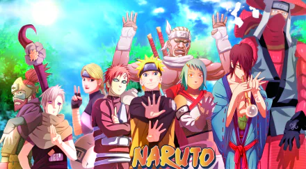 Killer Bee (Naruto) Naruto Uzumaki Gaara (Naruto) Jinchūriki (Naruto) Anime Naruto HD Desktop Wallpaper | Background Image