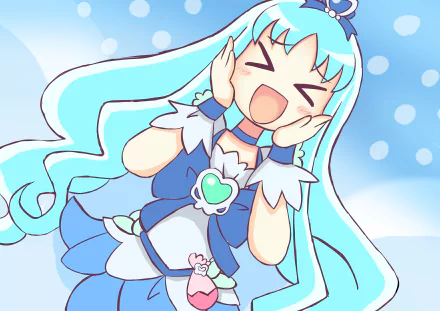 Kurumi Erika Cure Marine Anime Heartcatch Precure! HD Desktop Wallpaper | Background Image