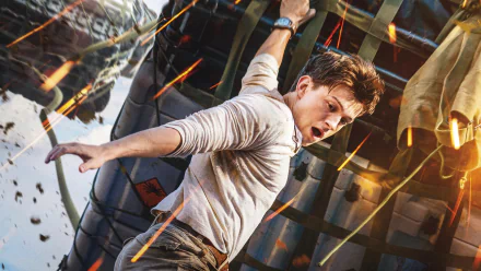 Tom Holland Nathan Drake movie Uncharted HD Desktop Wallpaper | Background Image