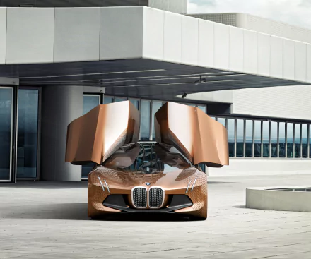 concept car vehicle BMW Vision Next 100 HD Desktop Wallpaper | Background Image