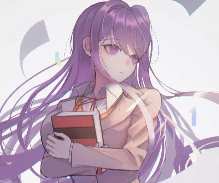 Yuri (Doki Doki Literature Club!) video game Doki Doki Literature Club! HD Desktop Wallpaper | Background Image
