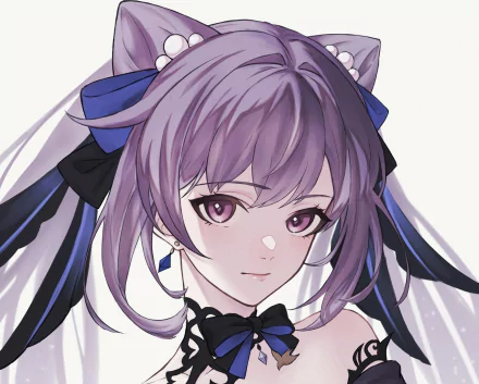 Keqing (Genshin Impact) video game Genshin Impact HD Desktop Wallpaper | Background Image