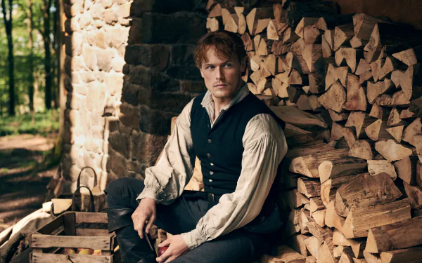 Jamie Fraser Sam Heughan TV Show Outlander HD Desktop Wallpaper | Background Image