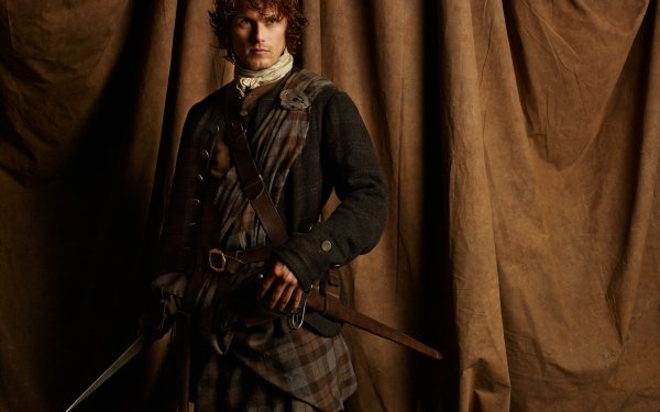 TV Show Outlander Sam Heughan Jamie Fraser HD Wallpaper | Background Image