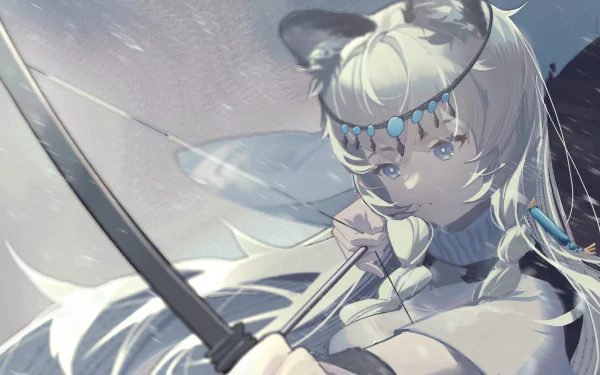 Pramanix (Arknights) video game Arknights HD Desktop Wallpaper | Background Image