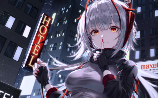 W (Arknights) video game Arknights HD Desktop Wallpaper | Background Image