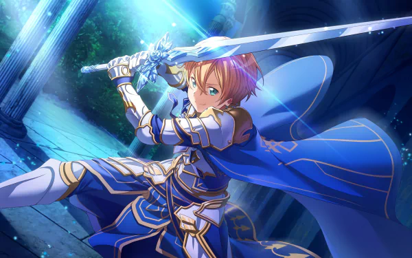 Blue Rose Sword (Sword Art Online) Eugeo (Sword Art Online) Anime Sword Art Online HD Desktop Wallpaper | Background Image