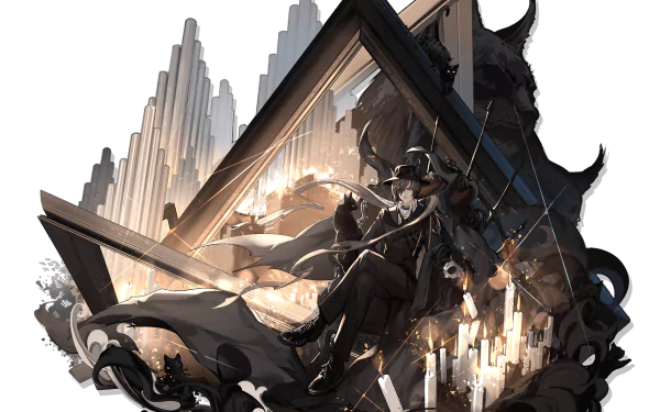 Phantom (Arknights) video game Arknights HD Desktop Wallpaper | Background Image