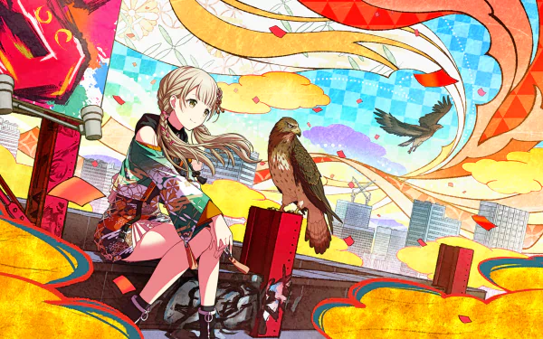 falcon Azusawa Kohane video game Project Sekai: Colorful Stage! feat. Hatsune Miku HD Desktop Wallpaper | Background Image