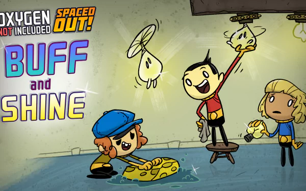 video game Oxygen Not Included HD Desktop Wallpaper | Background Image