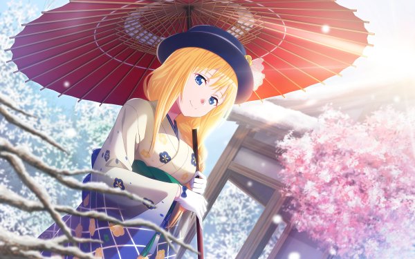 Anime Sword Art Online Kimono Alice Zuberg HD Wallpaper | Background Image