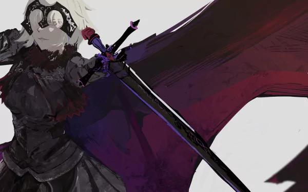 Jeanne d'Arc (Alter) Anime Fate/Grand Order HD Desktop Wallpaper | Background Image