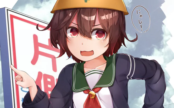 Mutsuki (Kancolle) Anime Kantai Collection HD Desktop Wallpaper | Background Image