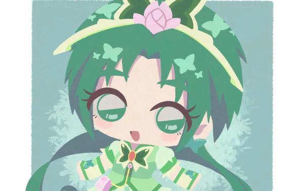 Cure Mint Komachi Akimoto Anime Yes! PreCure 5 HD Desktop Wallpaper | Background Image