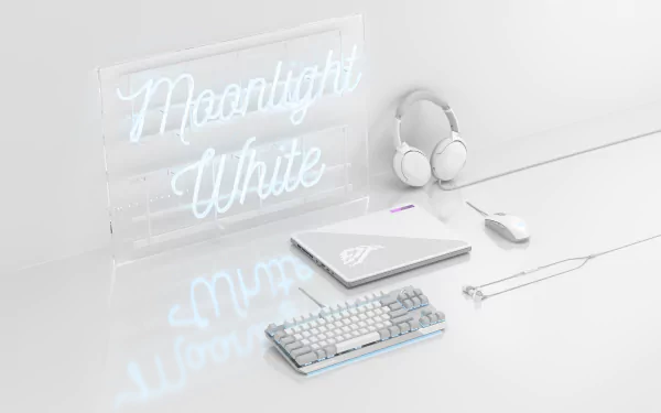 neon sign technology Asus ROG HD Desktop Wallpaper | Background Image